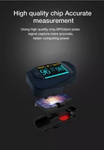 Portable Fingertip Pulse Oximeter OEM Support blood oxygen measurement For Sale