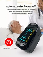 Portable Fingertip Pulse Oximeter OEM Support blood oxygen measurement For Sale