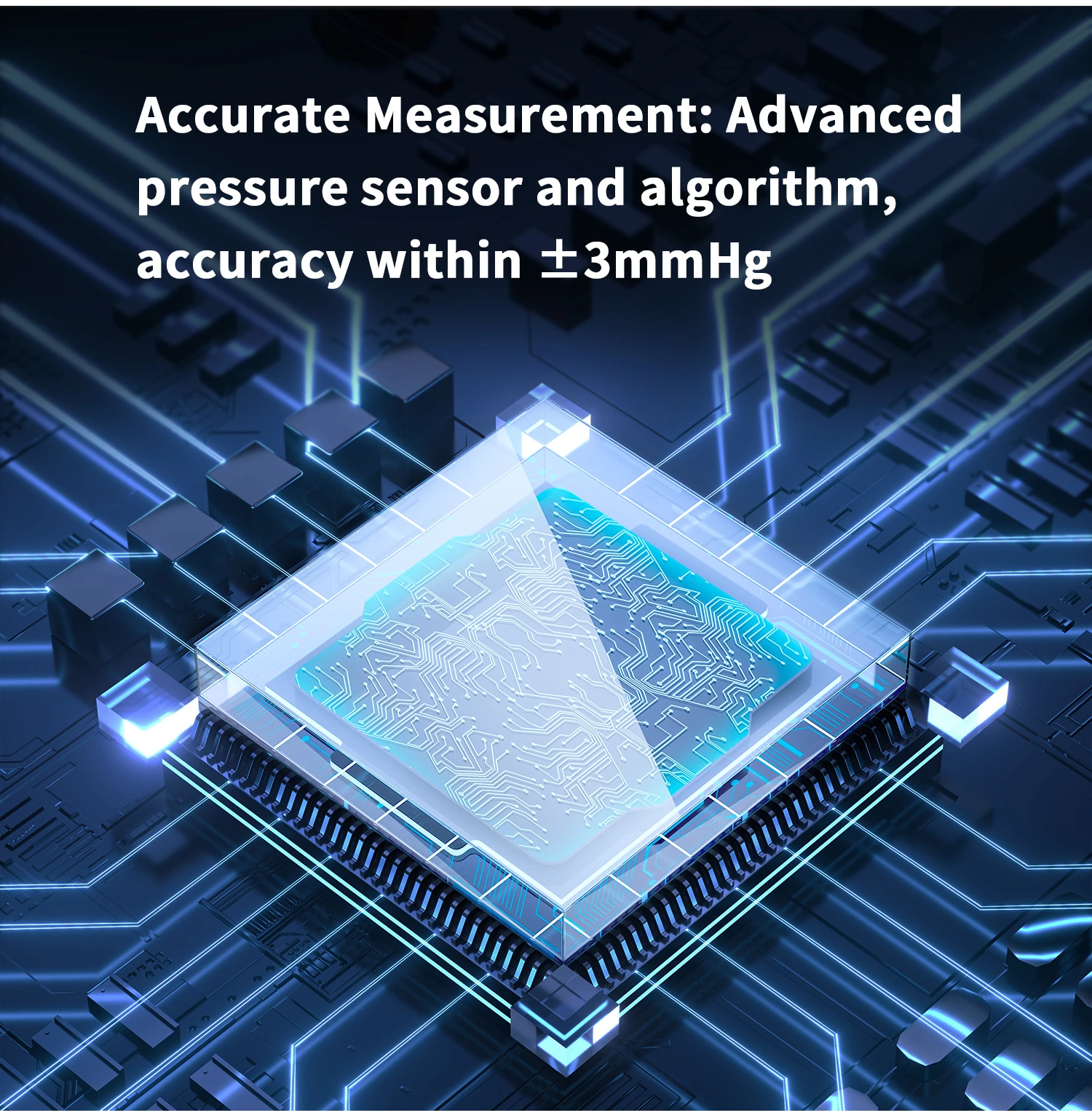 Home electronic blood pressure monitor