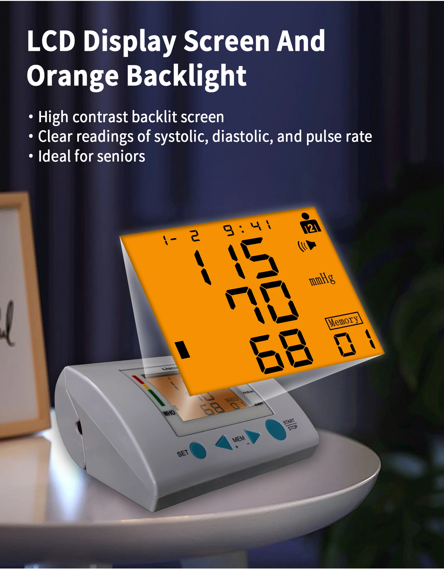 Arm Style Blood Pressure Monitor