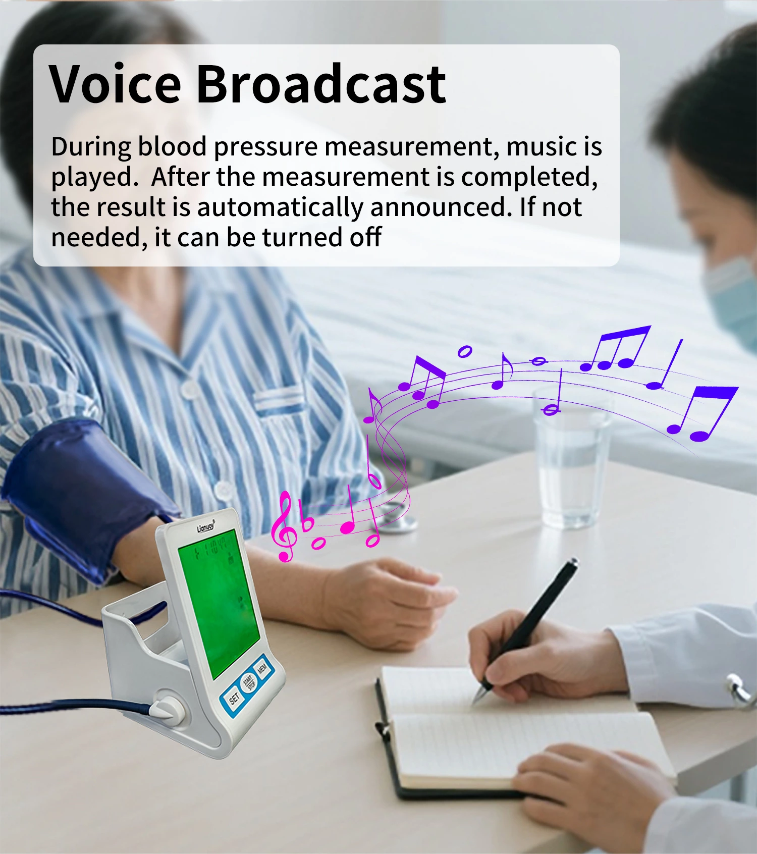 Bluetooth Arm Blood Pressure Monitor