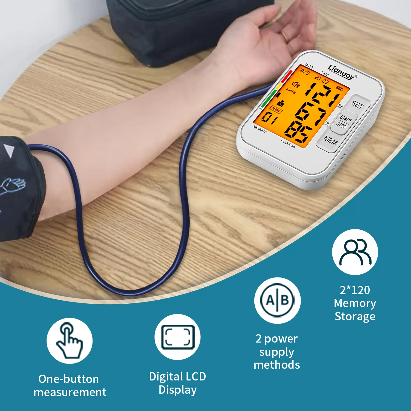 WiFi Smart Blood Pressure Monitor