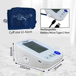 Arm electronic blood pressure monitor
