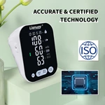 Arm electronic blood pressure monitor