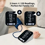 Arm electronic blood pressure monitor