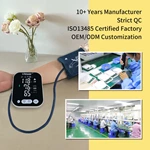 Arm electronic blood pressure monitor