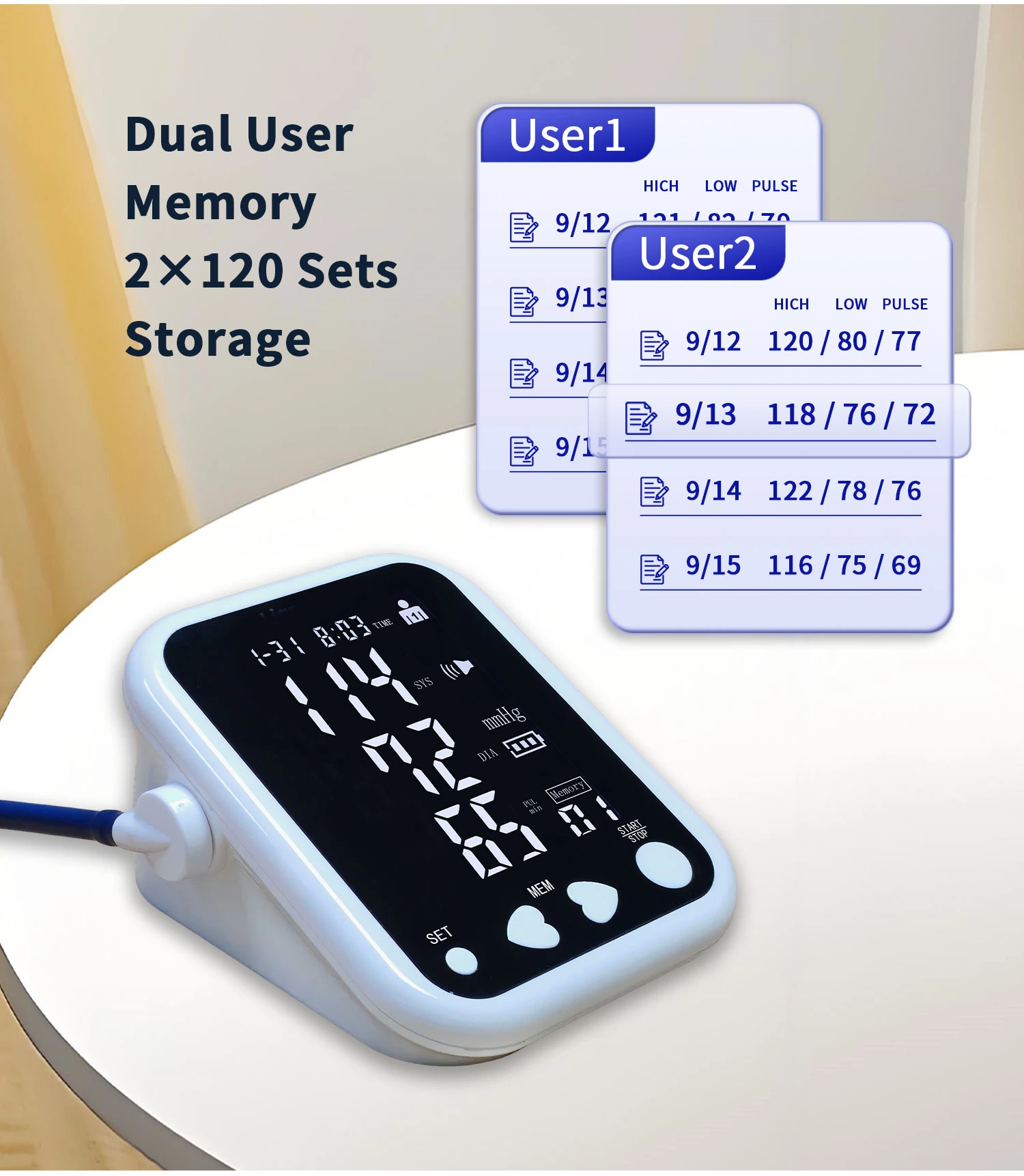 Blood pressure monitor
