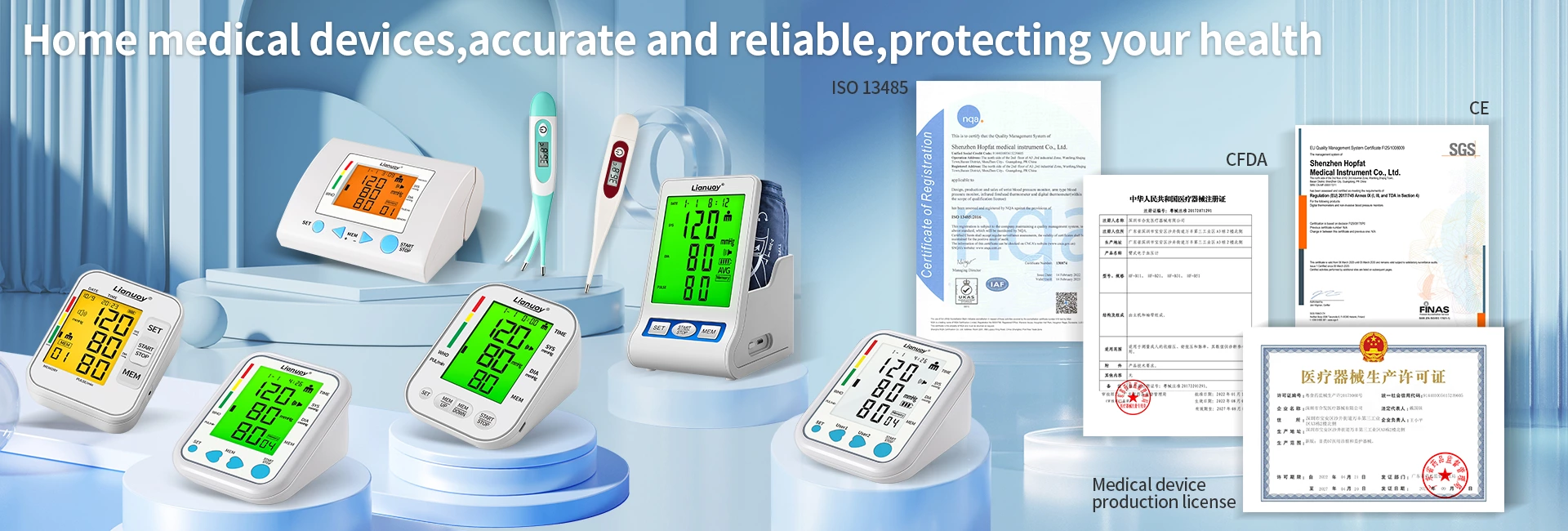 About Our Factory: 10 Years of Experience in Manufacturing Blood Pressure Monitors and Thermometers