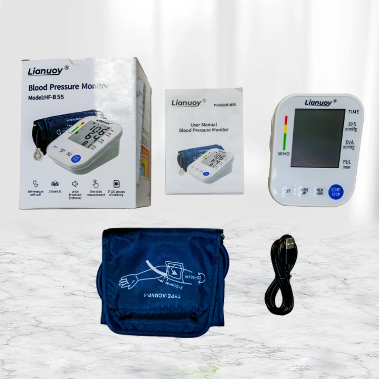 upper arm electronic blood pressure monitor