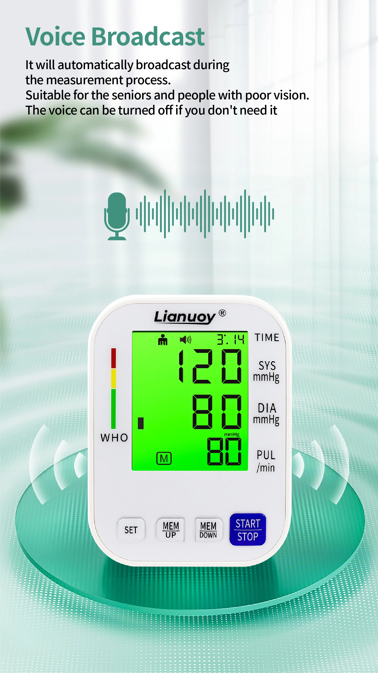 Electronic blood pressure monitor