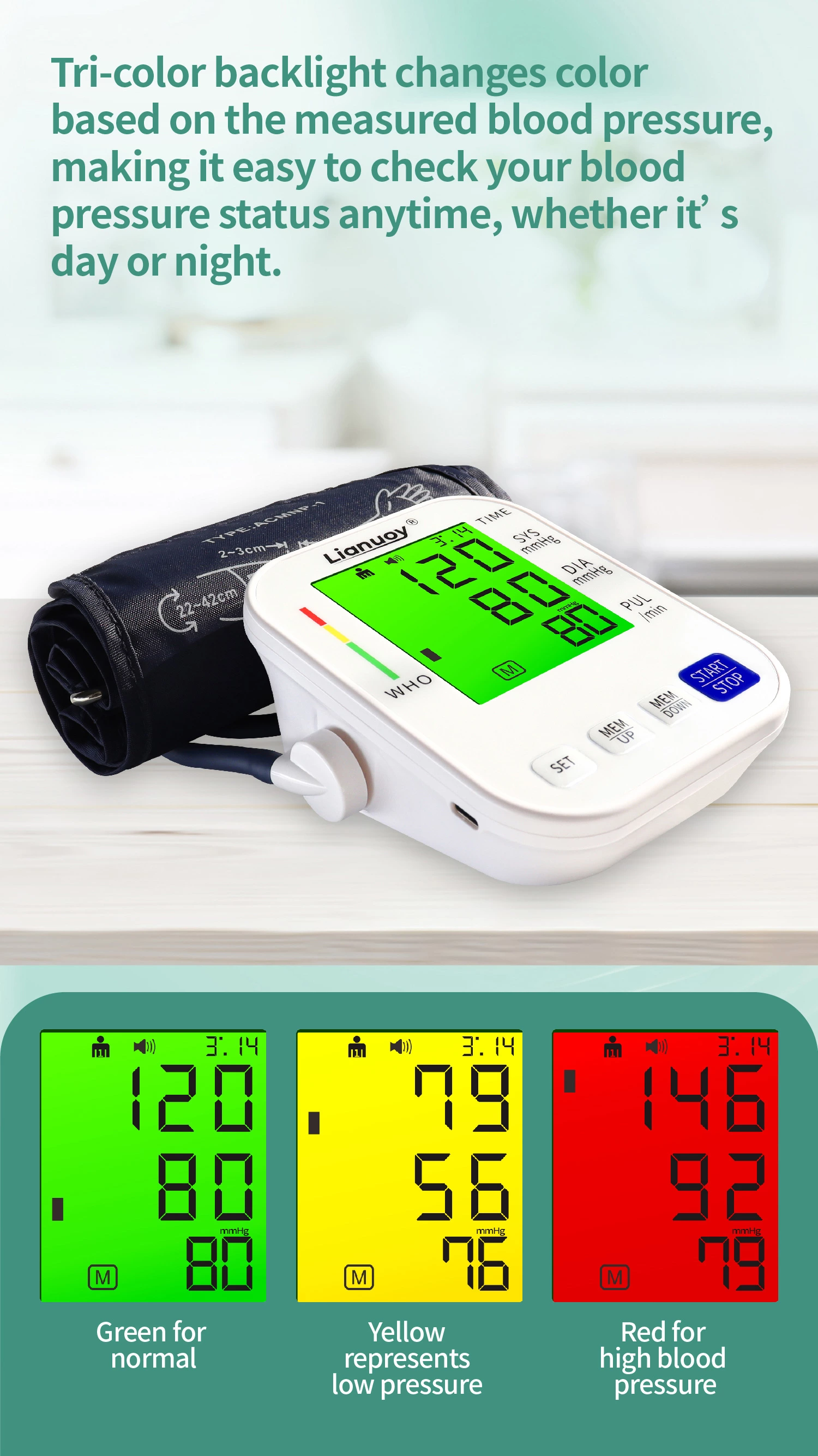 Electronic blood pressure monitor