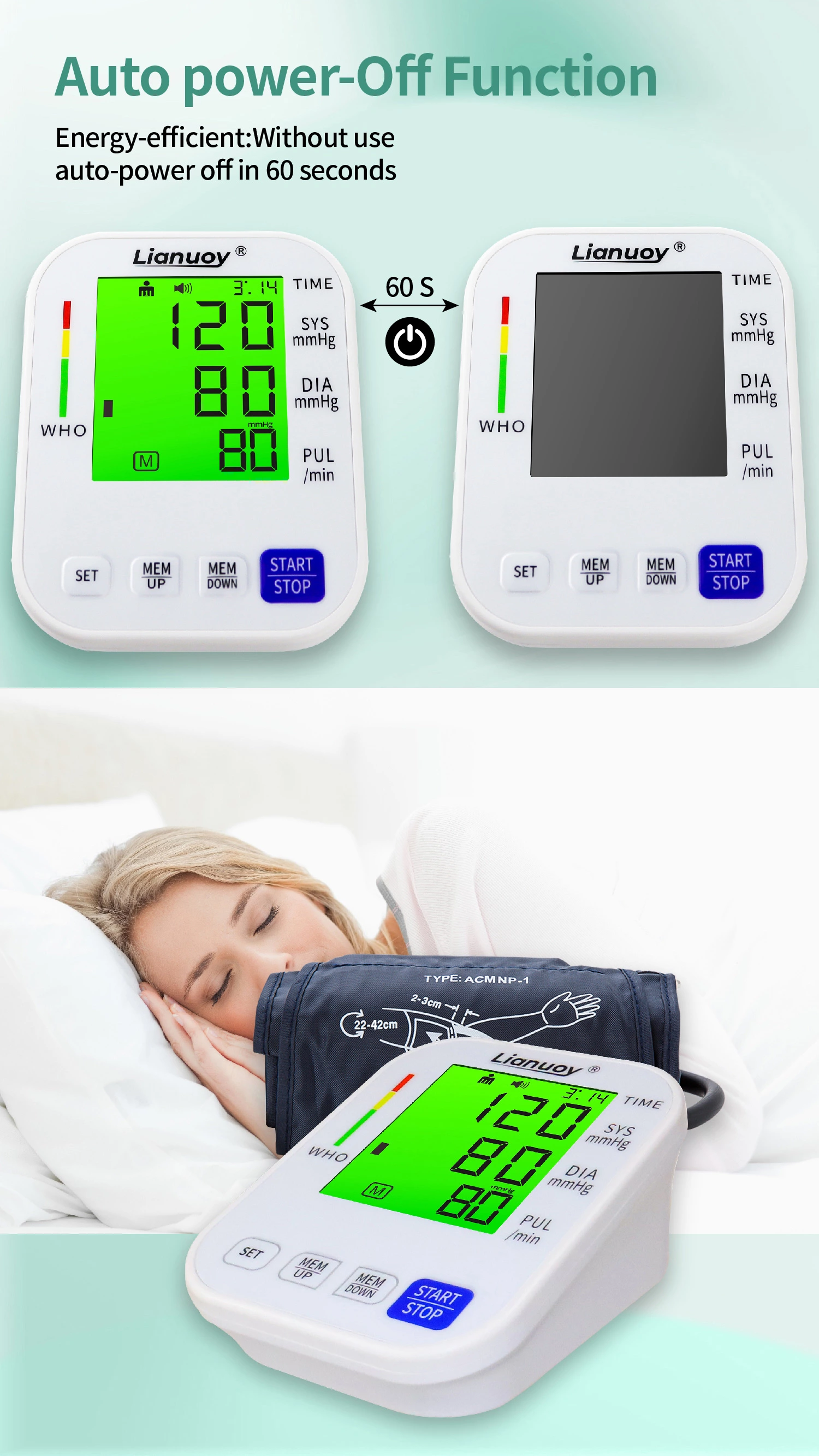 Electronic blood pressure monitor