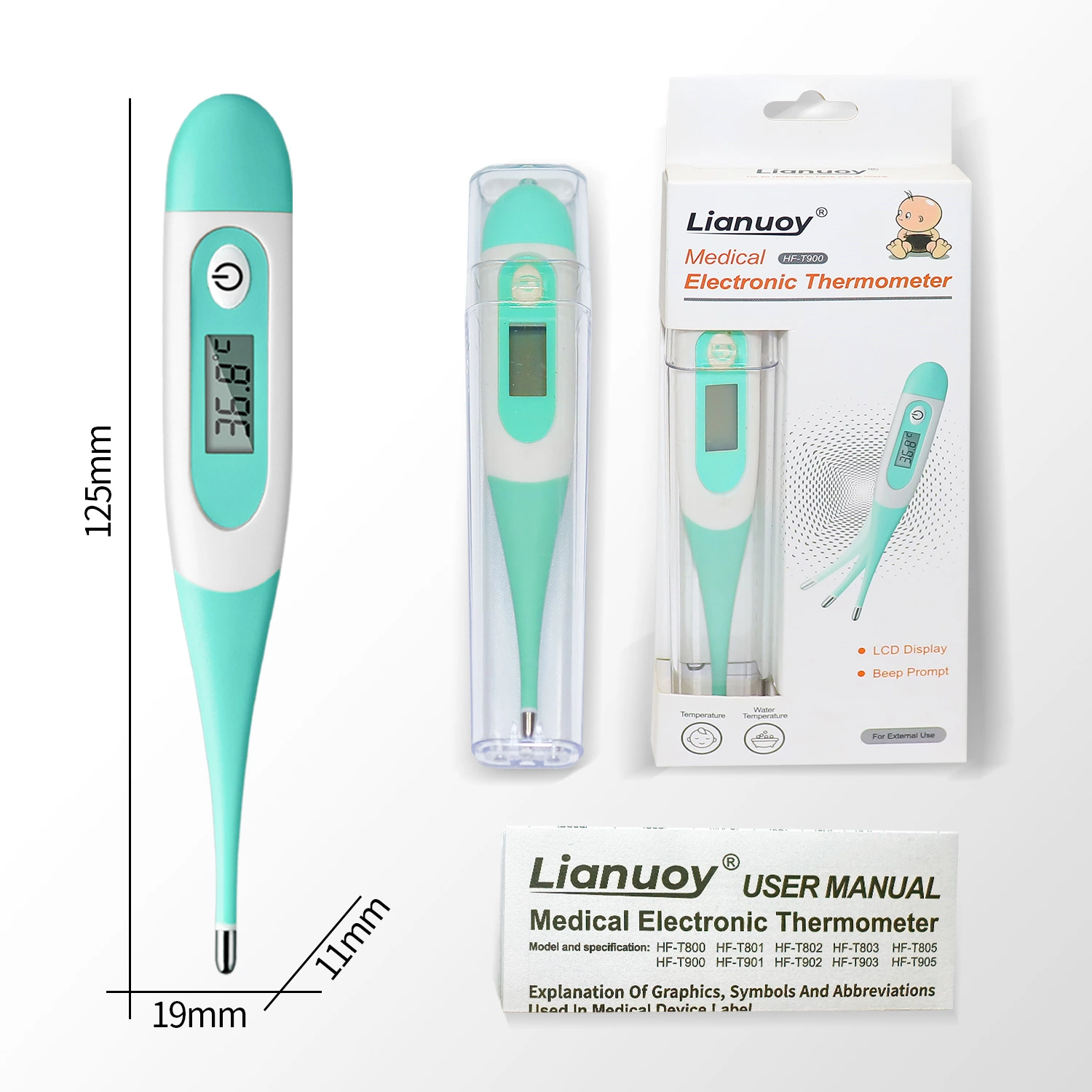 Flexible Digital Thermometer