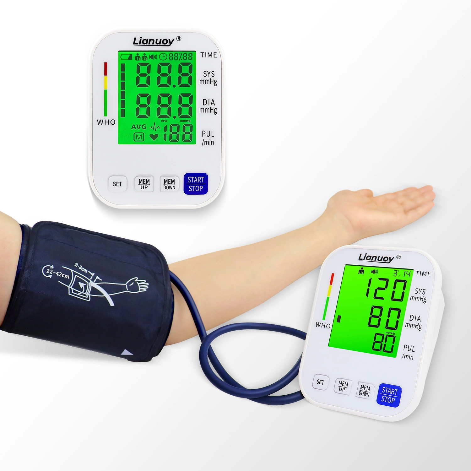 Electronic blood pressure monitor