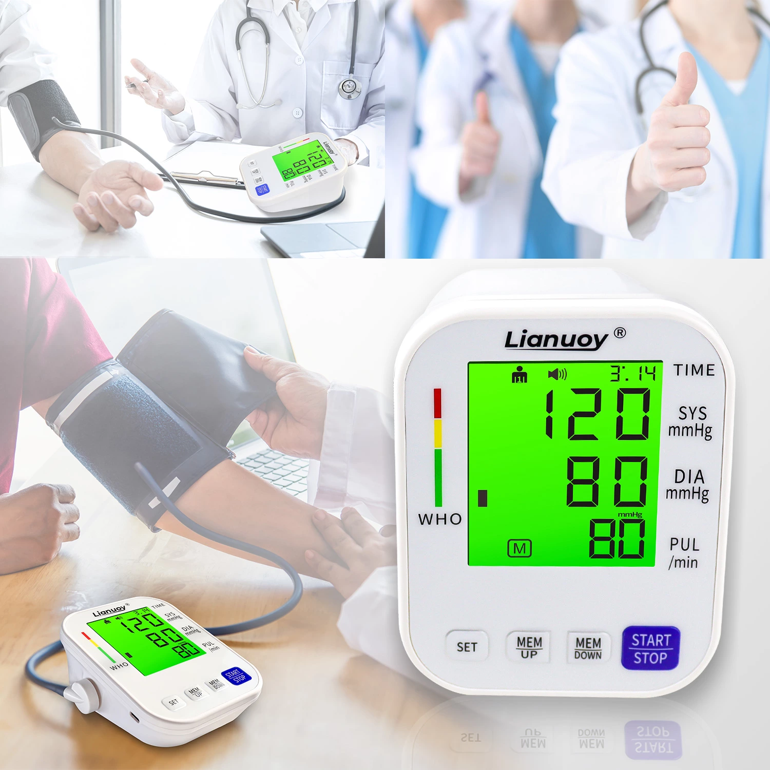 Electronic blood pressure monitor